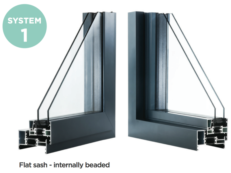 Flat Sash Internally Beaded