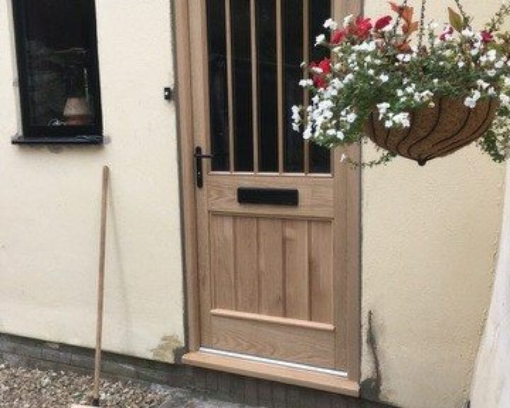 Wooden Oak Door 1